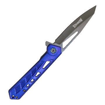 Navaja plegable de acero inoxidable y mango de aluminio EXPLORADOR