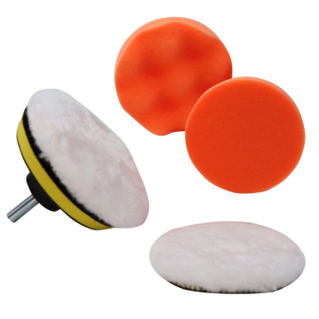 ACCESORIOS PARA PULIR PARA TALADRO 4" 6 pzas | RORK