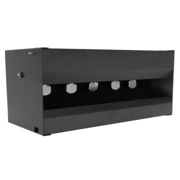 TRAMPA METÁLICA PARA DIÁBOLOS CON 5 OBJETIVOS DE RESTABLECIMIENTO AUTOMÁTICO