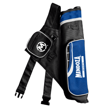 CARCAJ PORTA FLECHAS PARA COMPETENCIA (AZUL)