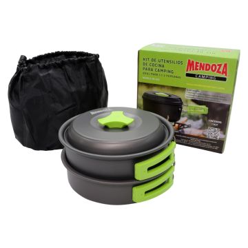 KIT DE UTENSILIOS DE COCINA PARA CAMPING