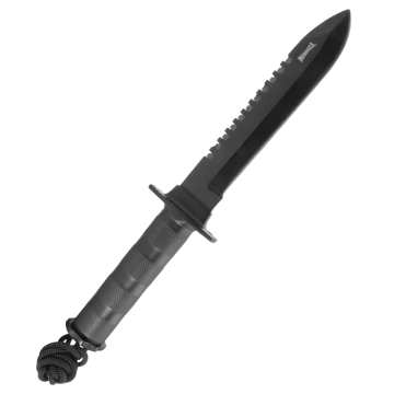 CUCHILLO TÁCTICO CON KIT DE SUPERVIVENCIA INCLUIDO + RESORTERA