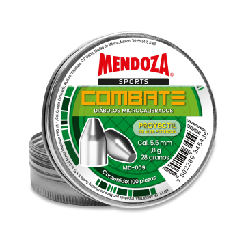 Diábolos Premium de punta flecha Calibre 5.5 mm (.22") - COMBATE
