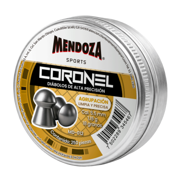 Diábolos Premium de punta domo Calibre 5.5 mm (.22") - CORONEL