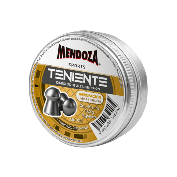 Diábolos Premium de punta domo Calibre 4.5 mm (.117") - TENIENTE