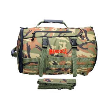 DUFFLE BAG CAMUFLAJE CON 4 FORMAS DE AGARRE