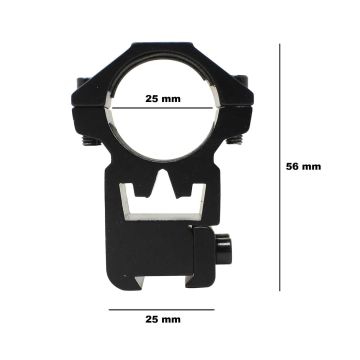 MONTURAS 11 mm DE 2 PULGADAS DE ALTO