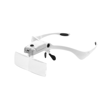 LUPA TIPO GAFAS CON 5 DE AUMENTOS