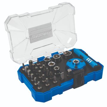 KIT DE DESARMADORES, MATRACA Y JUEGO DE DADOS