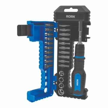 KIT DE DESARMADORES, EXTENSIÓN Y DADOS