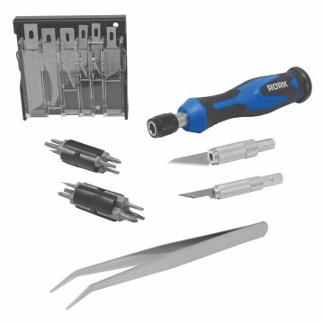 KIT DE DESARMADORES Y NAVAJAS DE PRECISIÓN