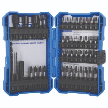 KIT DE PUNTAS DE IMPACTO Y BROCAS 34 PZAS