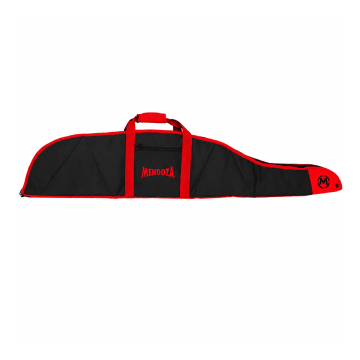 FUNDA PARA RIFLE DEPORTIVO DE 52" NEGRO CON ROJO