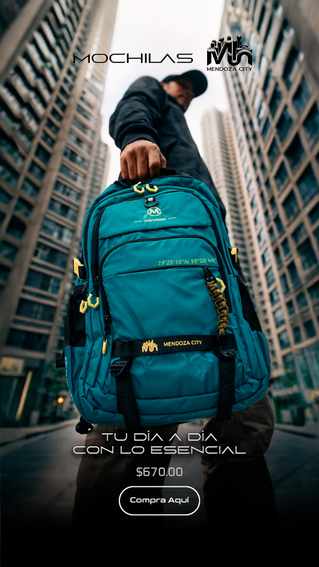 Mochilas Mendoza City Mobile