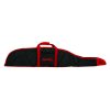 FUNDA PARA RIFLE DEPORTIVO DE AIRE 52 NEGRA CON ROJO"