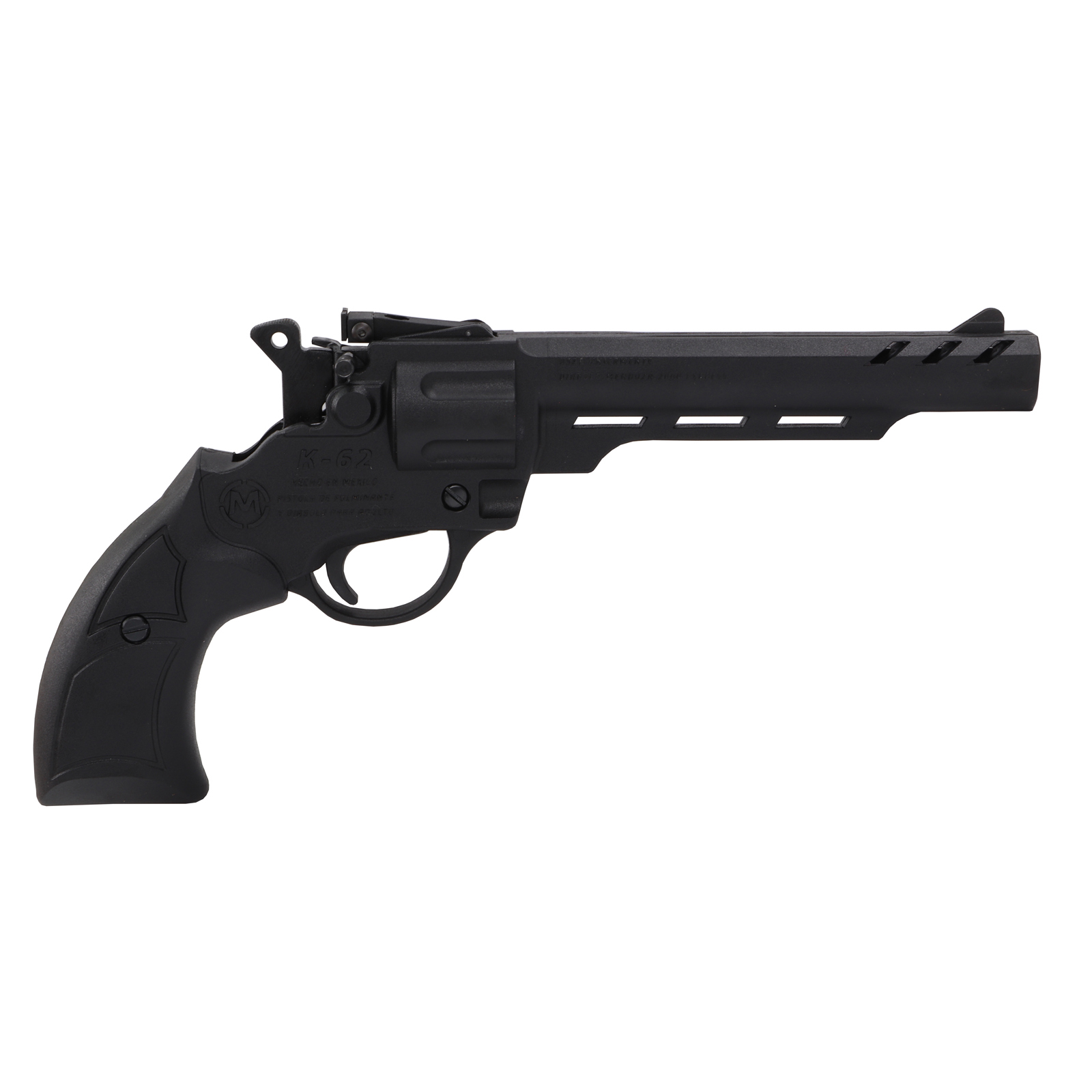 Pistola Co2 Revolver Vigilante Mun/diabolos Cal. 4.5 + Envio