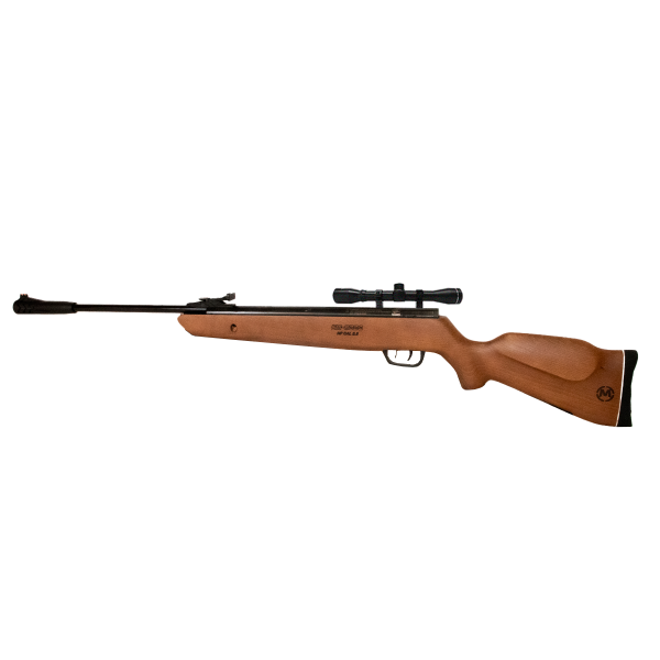 Rifle Deportivo Cyclone Barníz Calibre. 5.5 con MIRA 4X32 - Imagen 2